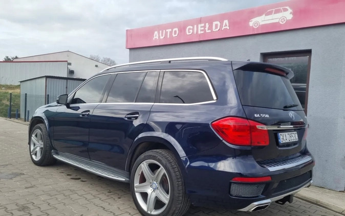 Mercedes-Benz GL cena 115900 przebieg: 182659, rok produkcji 2013 z Mosina małe 352